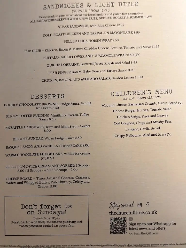 Menu_The Churchill Tree_Alderley Edge_image_3