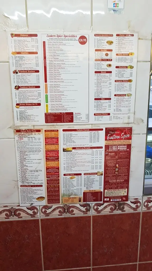 Menu_The New Eastern Spice_Airth_image_3