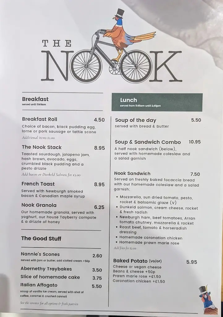 Menu_The Nook Coffee Shop & Larder_Abernethy_image_1