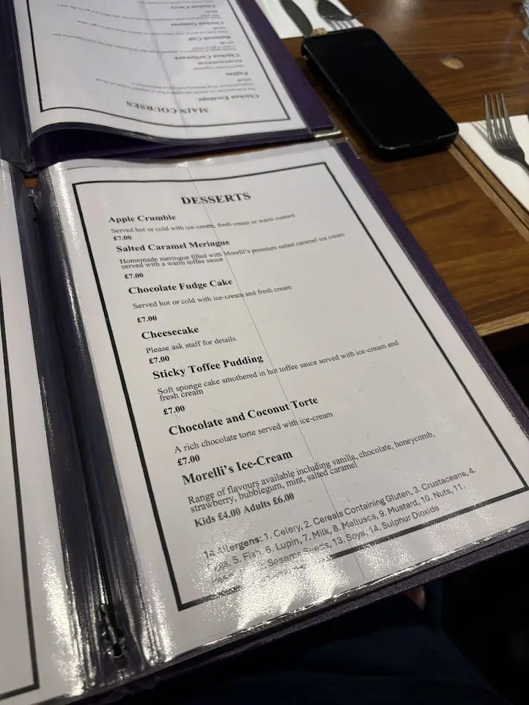 Menu_Murphys on the Green_Strabane_image_3