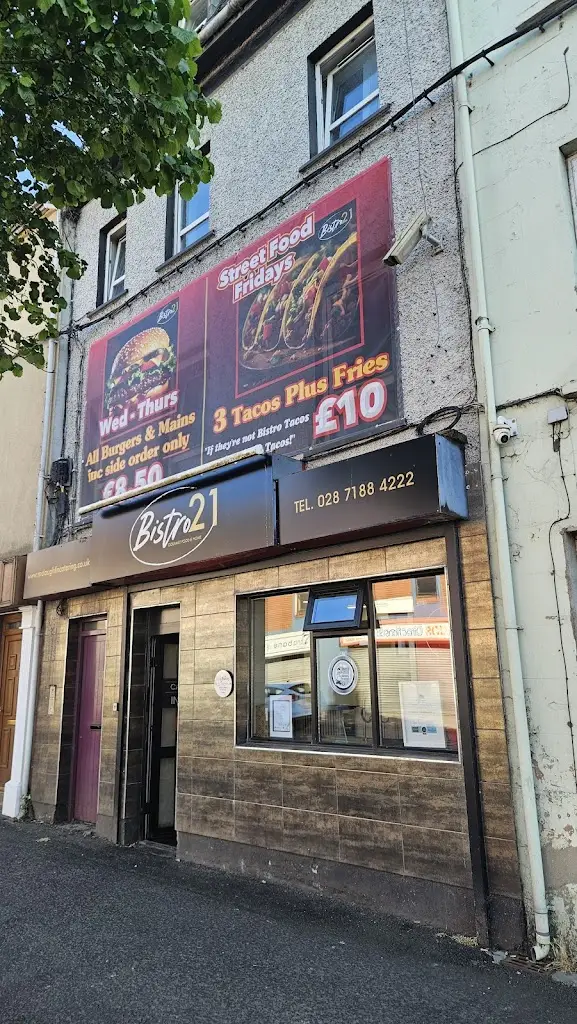 Bistro 21 restaurant in Strabane