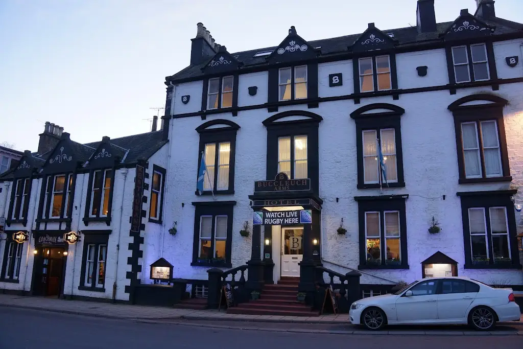 The Buccleuch Arms Hotel restaurant in Allanton