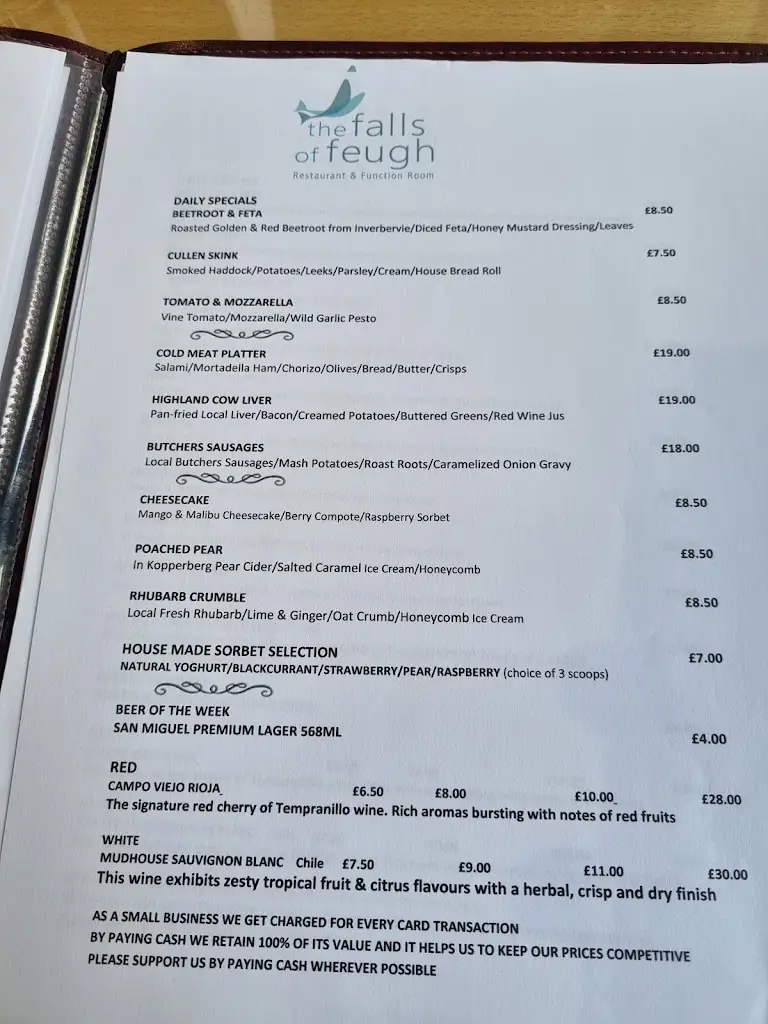 Menu_The Falls of Feugh Restaurant_Aberdeenshire_image_3