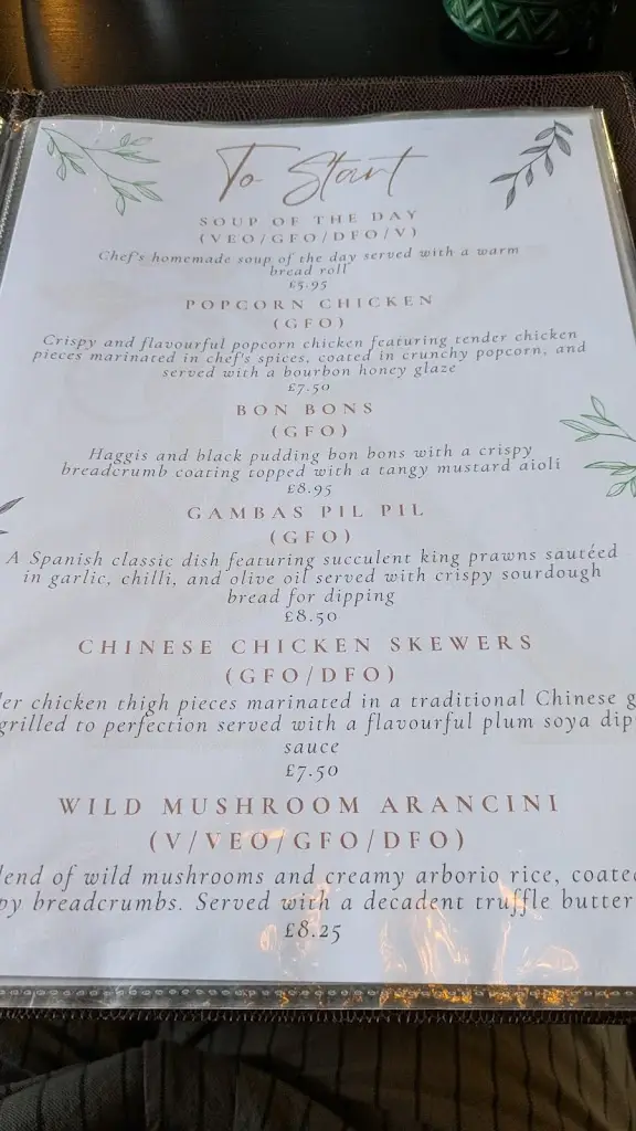 Menu_The Drouthy Laird_Aberdeenshire_image_3