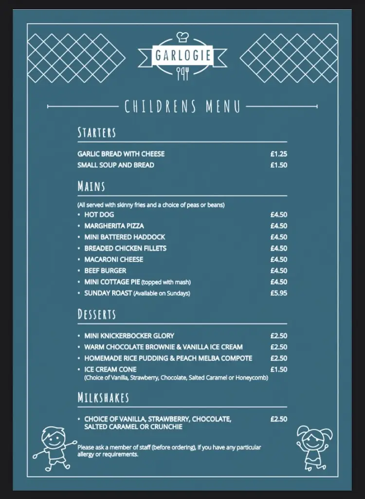 Menu_The Garlogie Inn_Aberdeenshire_image_3