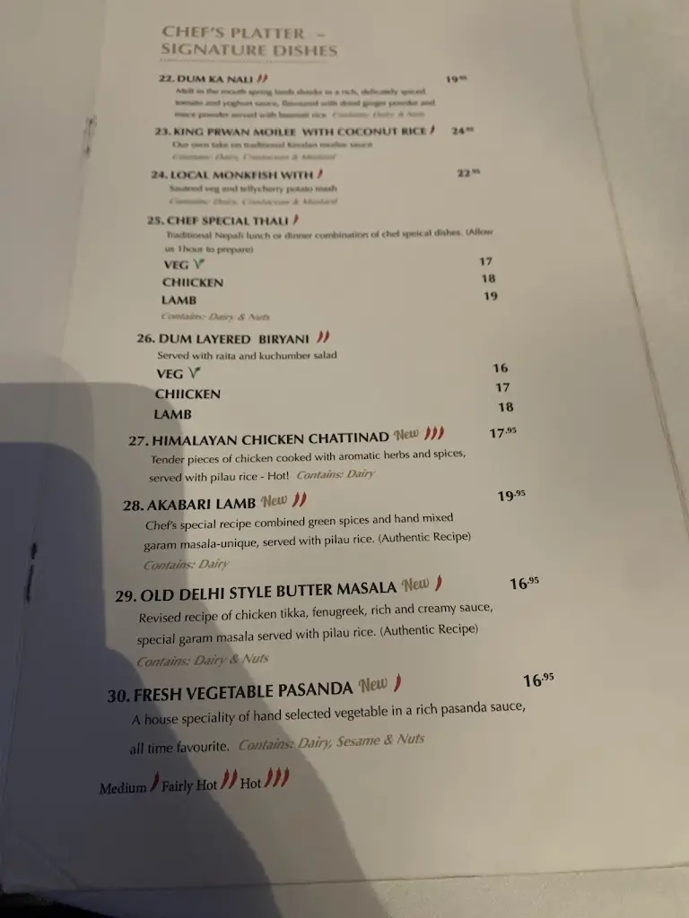 Menü_8848 Restaurant_Aberdeenshire_Bild_1