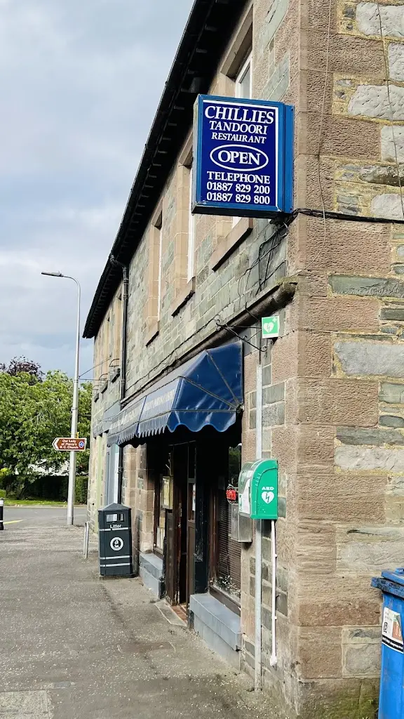Chillies restaurant in Aberfeldy