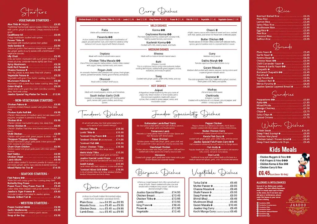 Menu_Jaadoo Alloa Indian Restaurant_Alloa_image_1