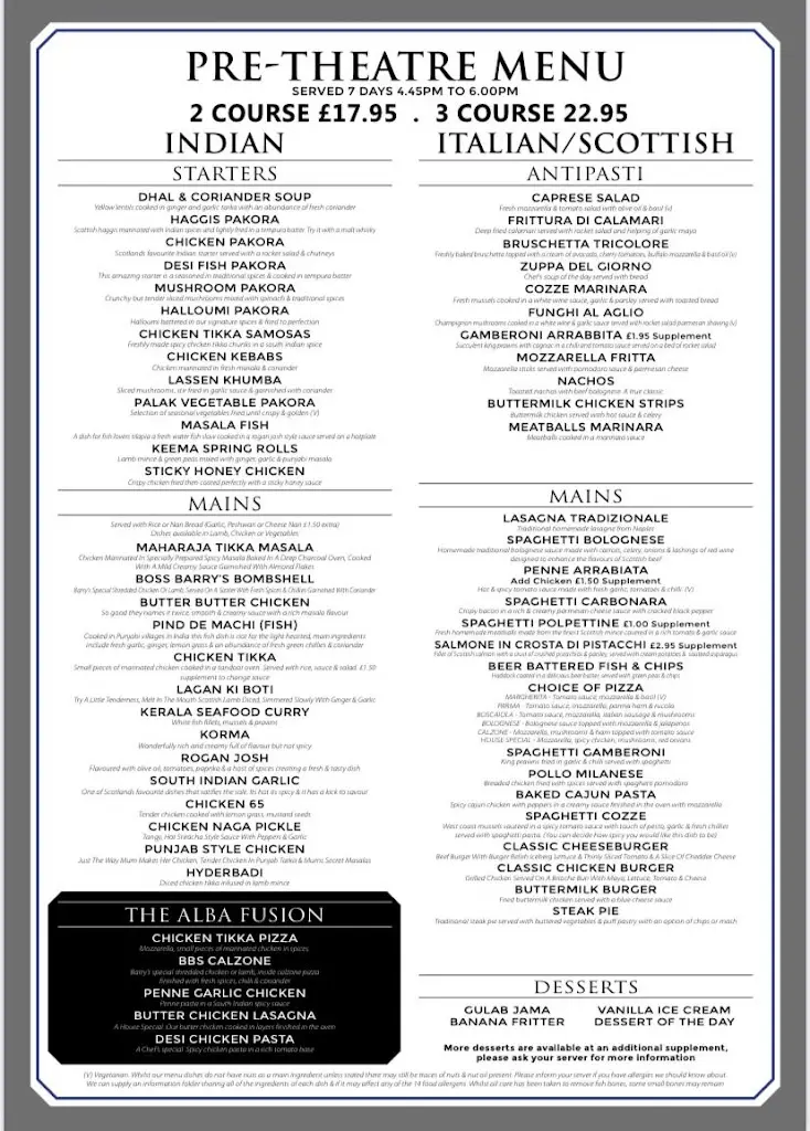 Menu_Alba the Restaurant and Claremont Hotel_Alloa_image_2