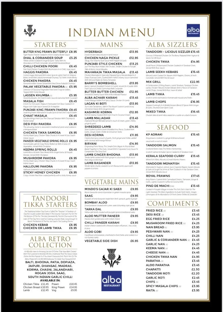 Menu_Alba the Restaurant and Claremont Hotel_Alloa_image_3