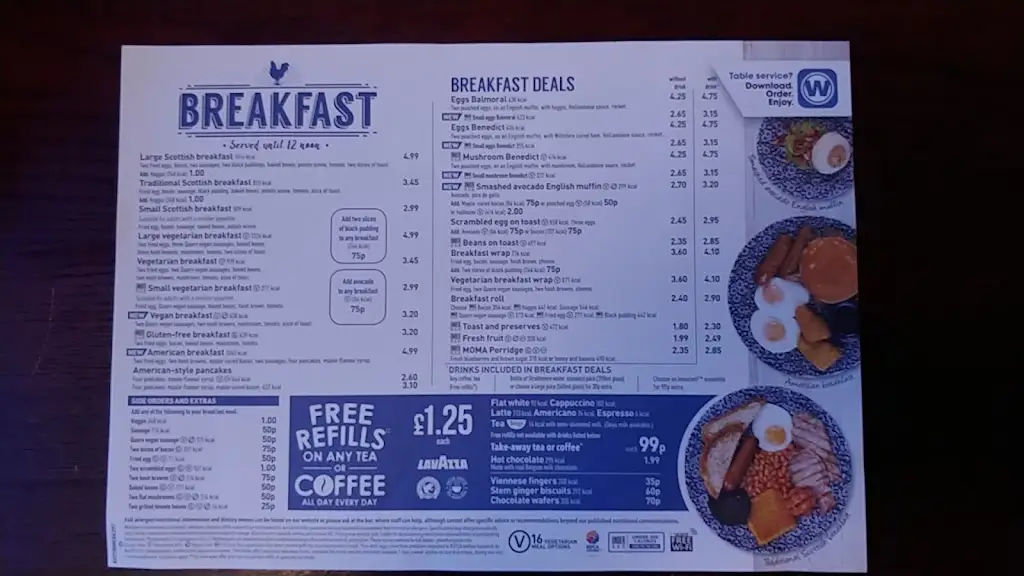 Menu_The Bobbing John_Alloa_image_4