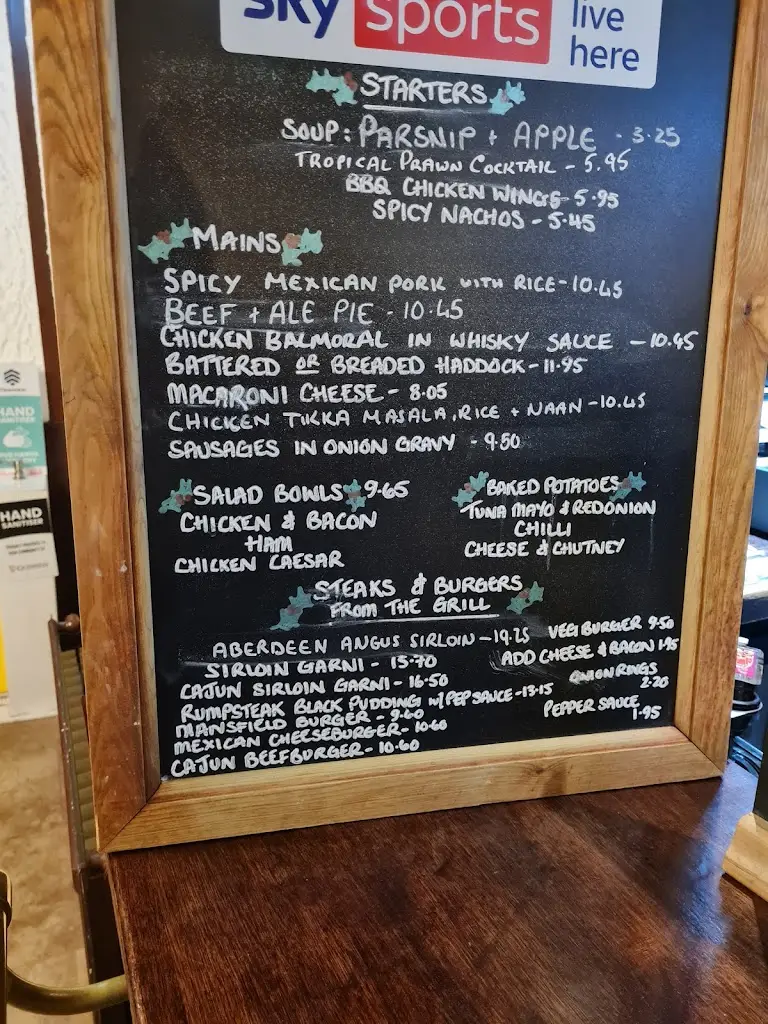 Menu_The Mansfield Arms_Alloa_image_3