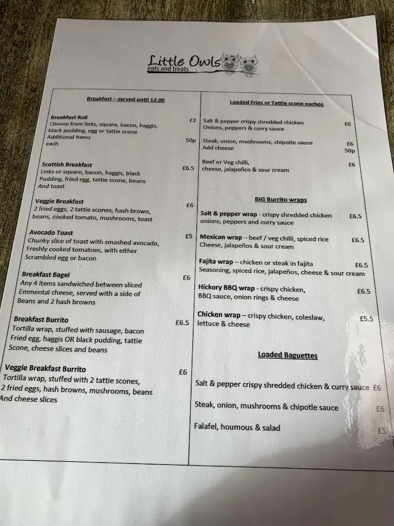 Menu_Little Owls. Cafe. Bakery. Kitchen_Alva_image_3