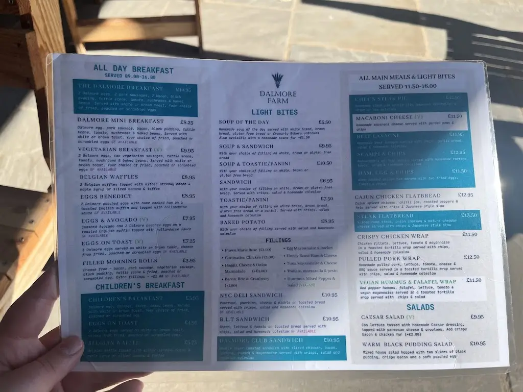 Menu_Dalmore Farm Shop & Restaurant_Alness_immagine_2