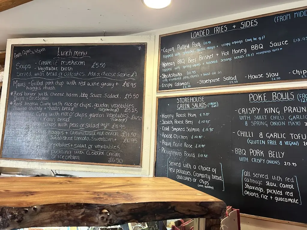 Menu_The Storehouse_Alness_image_1