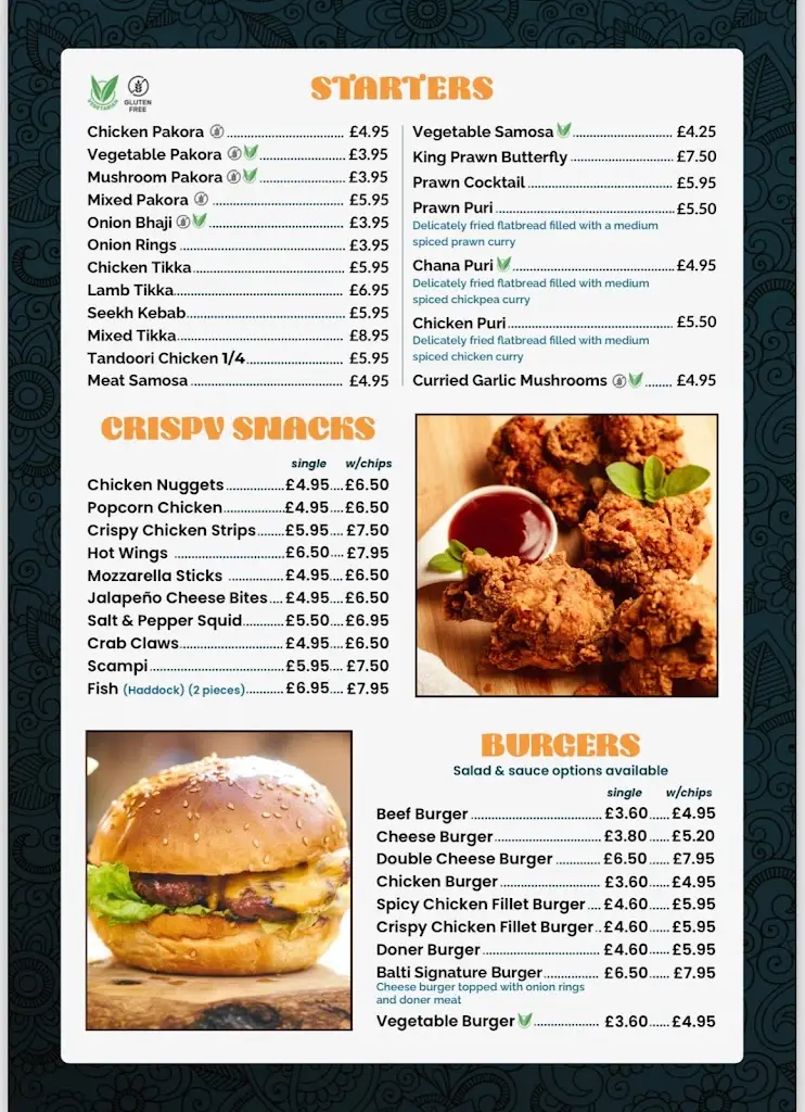 Menu_The Balti Cottage_Alness_immagine_1