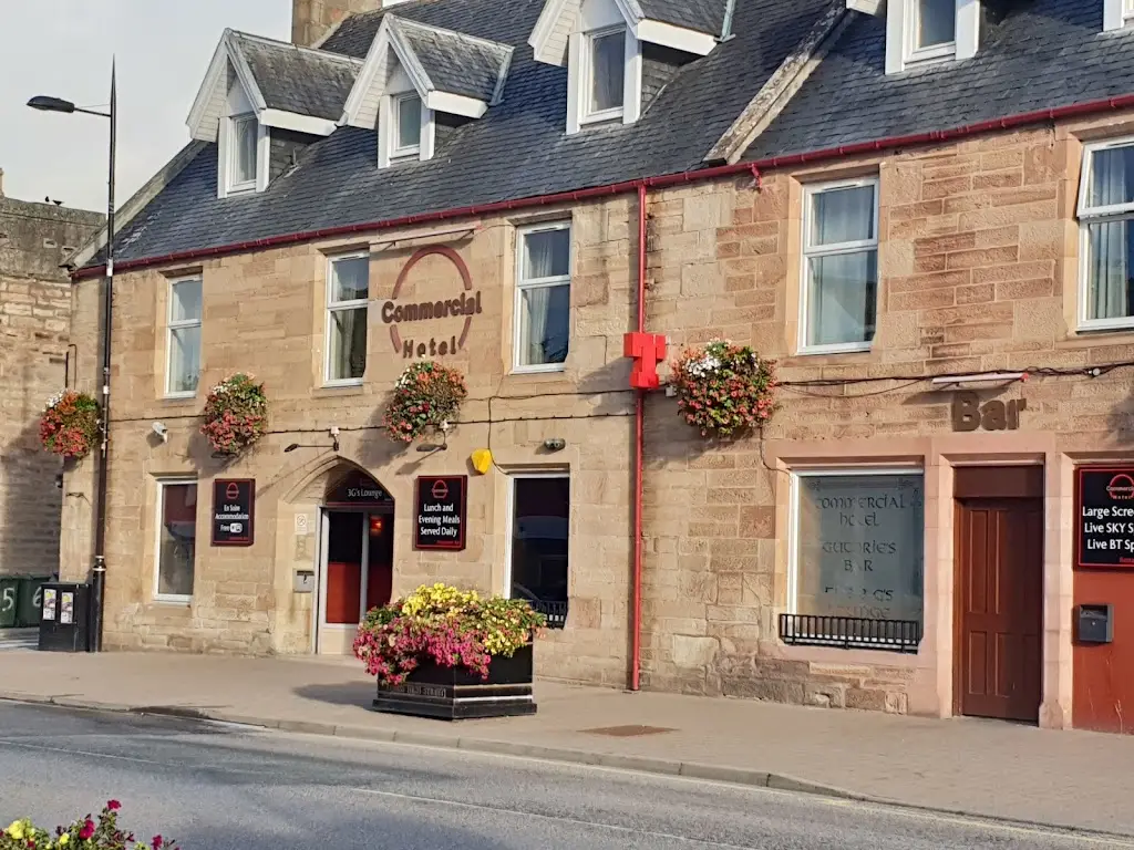 Commercial Hotel restaurant in Alness