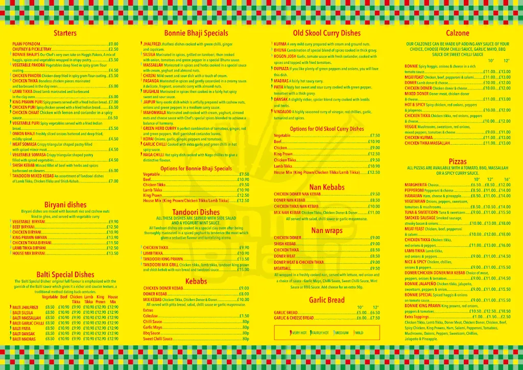 Menu_Bonnie Bhaji_Alness_image_1