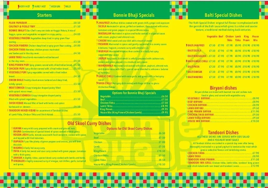 Menu_Bonnie Bhaji_Alness_image_4