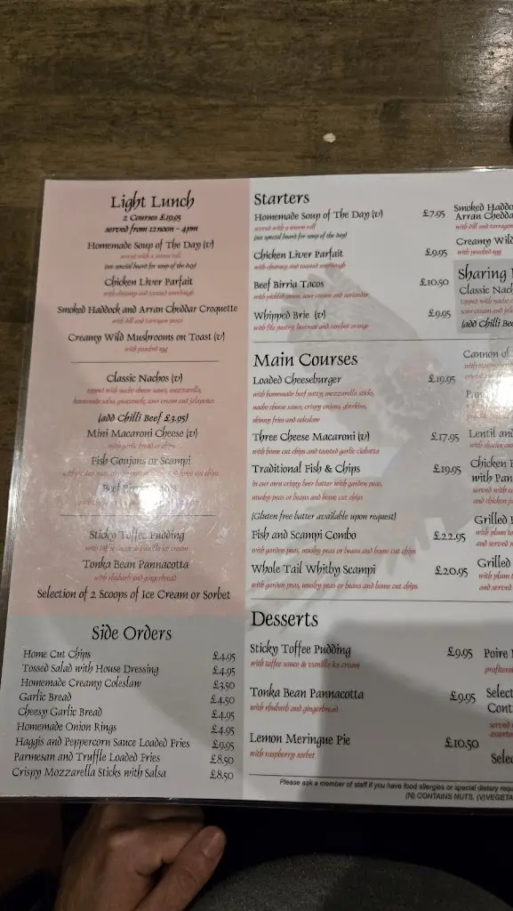 Menu_Dalmore Inn & Restaurant_Alyth_image_3