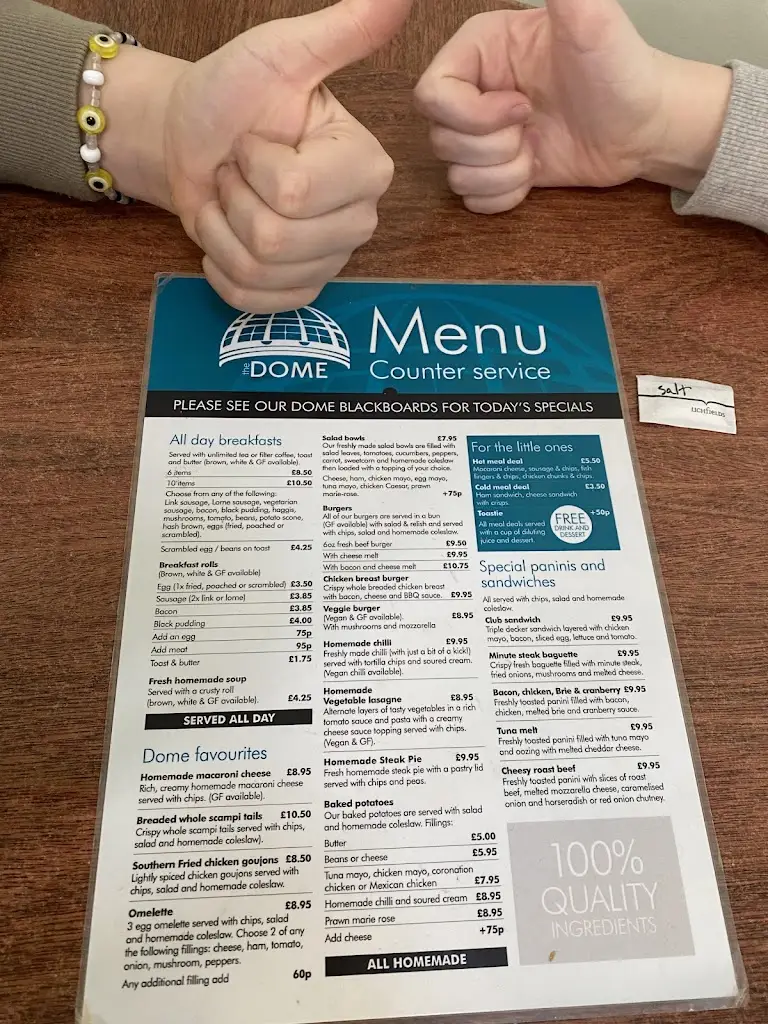 Menu_The Dome Restaurant_Alyth_image_1