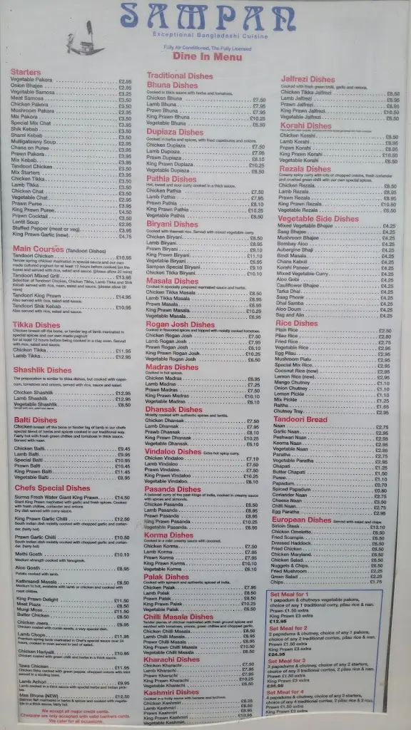 Menu_Sampan Restuarant_Alyth_image_2