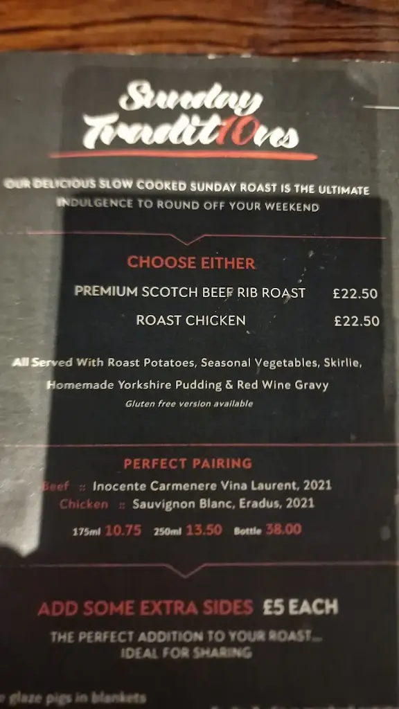 Menu_No.10 Bar and Restaurant_Aberdeen_image_1