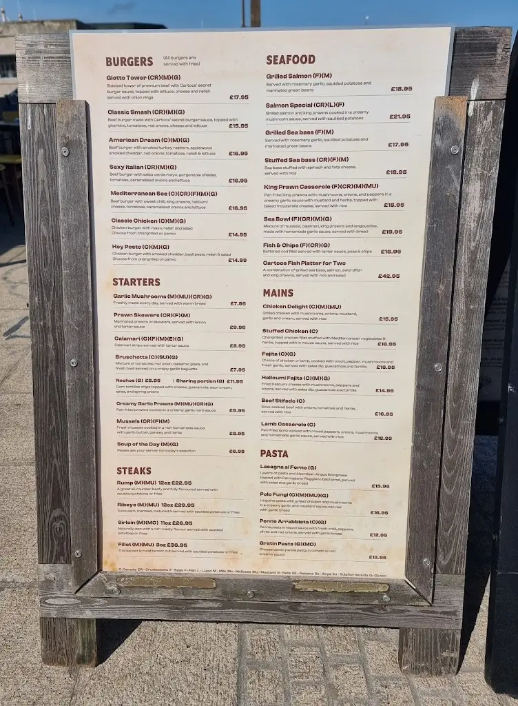 Menu_Cartoos Grill House & Desserts_Aberdeen_image_1