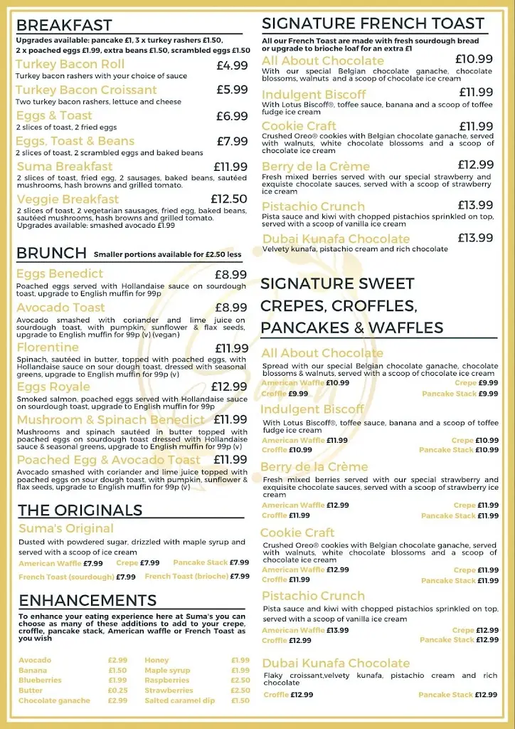 Menu_Suma Restaurant & Cocktail Bar_Aberdeen_image_1