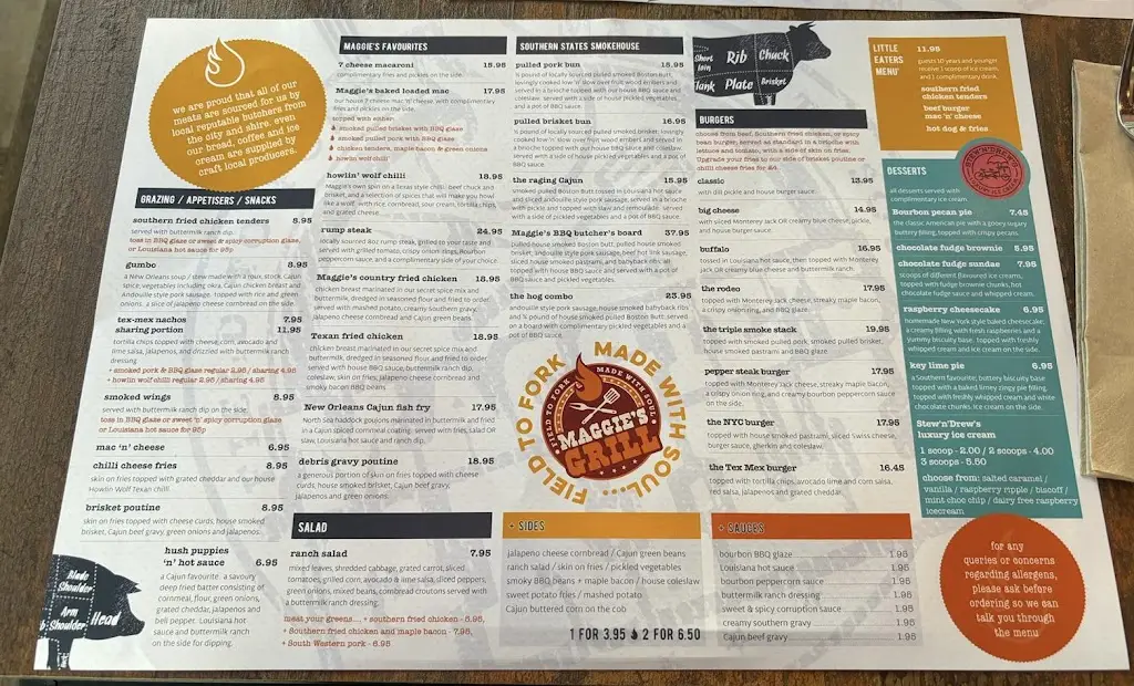 Menu_Maggie's Grill_Aberdeen_image_2