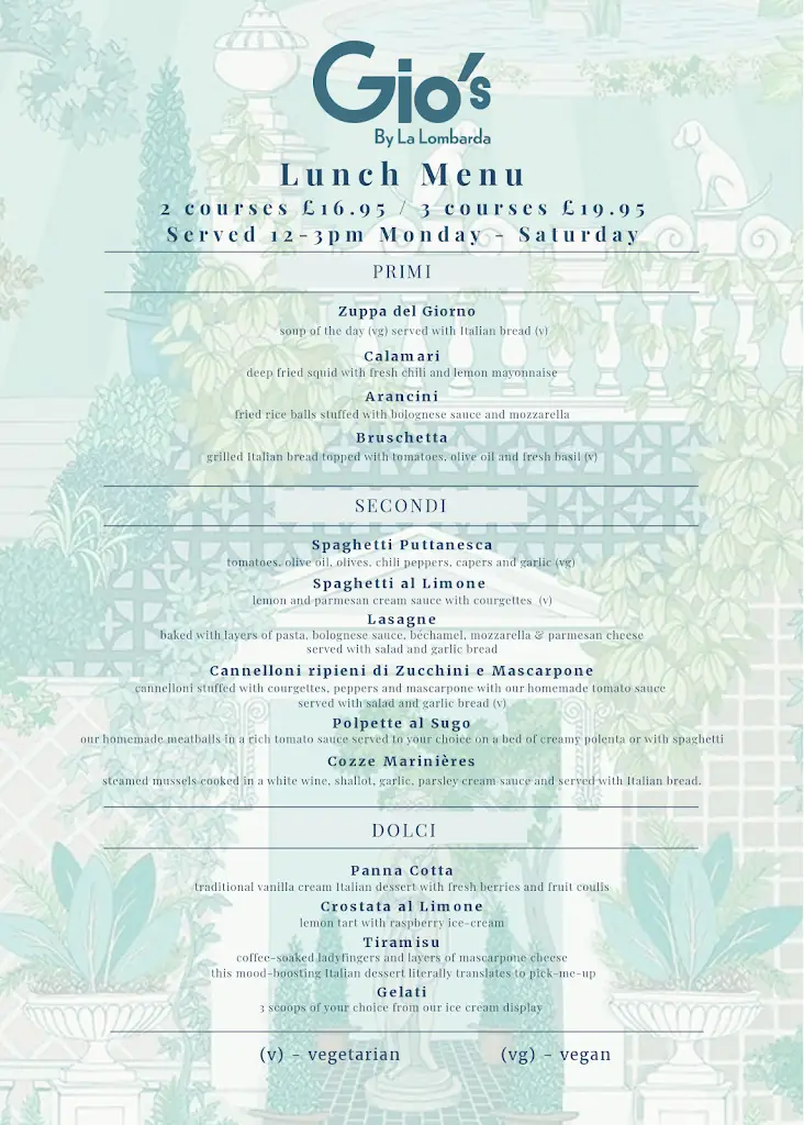 Menu_Gio's by La Lombarda_Aberdeen_imagen_2