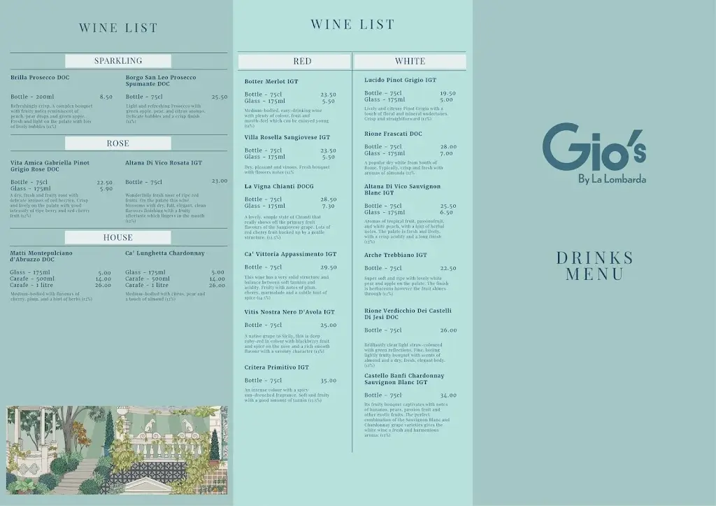 Menu_Gio's by La Lombarda_Aberdeen_imagen_4