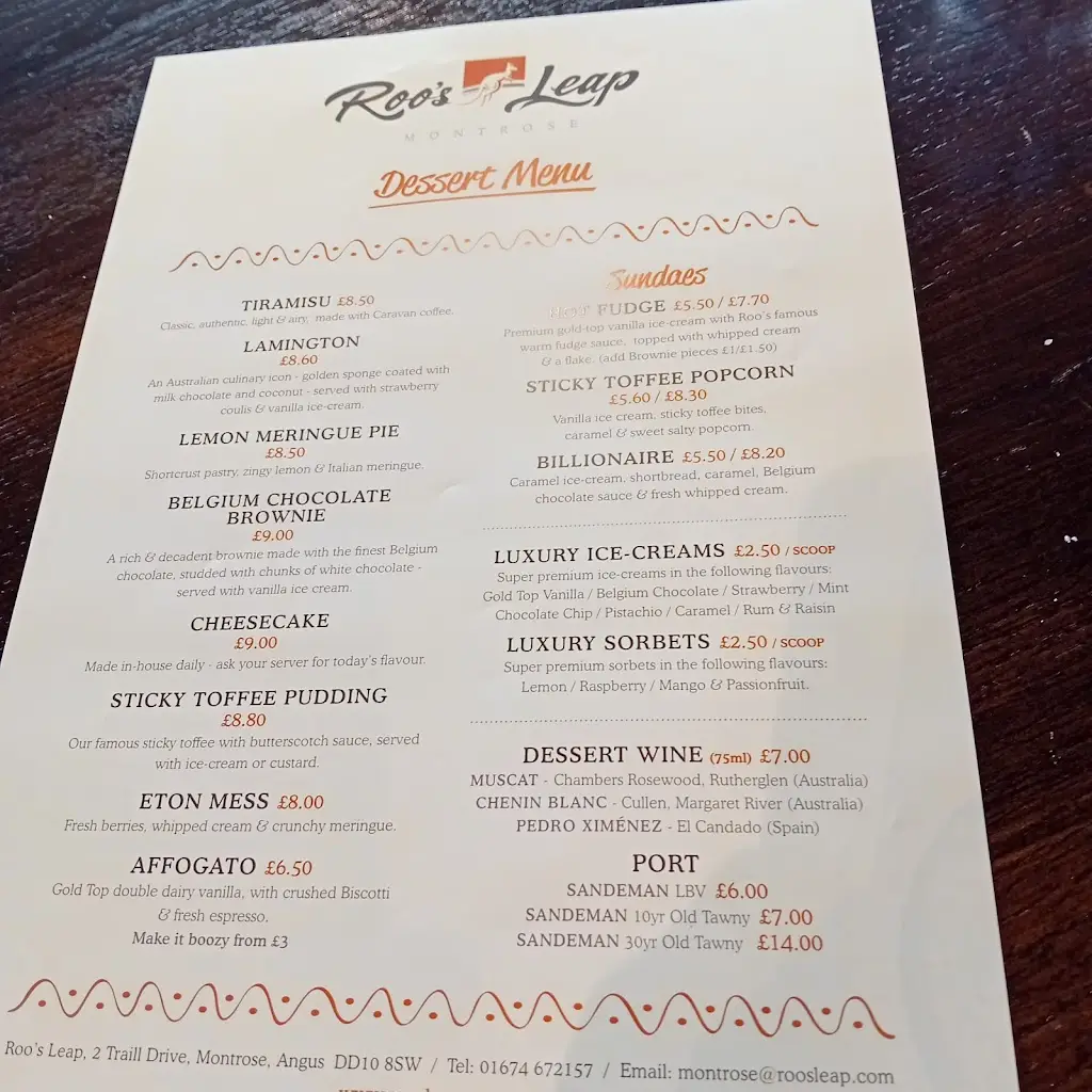 Menu_Roo's Leap montrose ltd._Angus_image_2