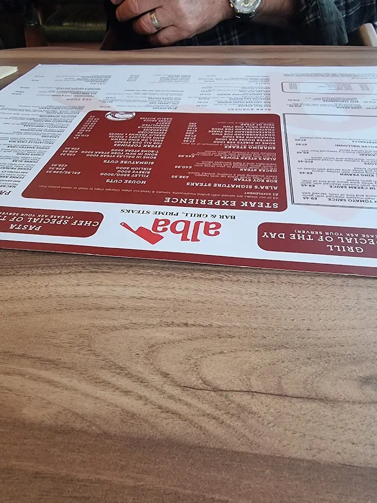 Menu_Alba Bar & Grill_Airdrie_image_1