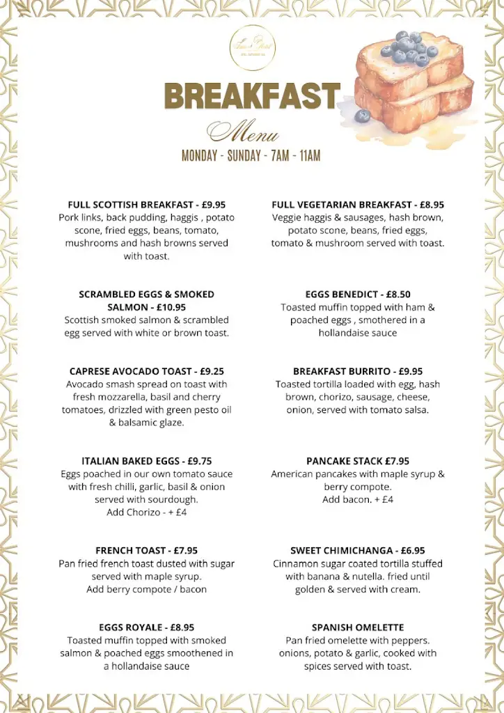 Menu_The Tudor Hotel_Airdrie_image_2