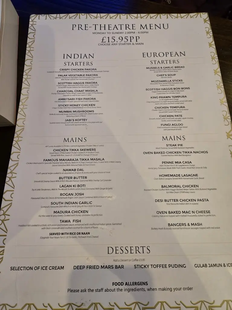 Menu_The Tudor Hotel_Airdrie_image_4