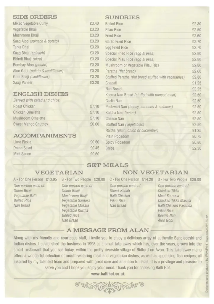 Menu_Balti Hot_Bidford-on-Avon_imagen_1