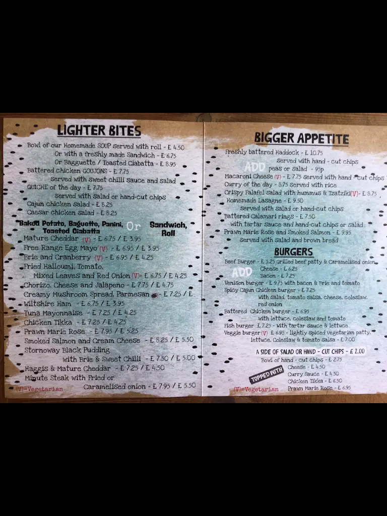 Menu_The Rumblin Tum_Ardrishaig_image_3