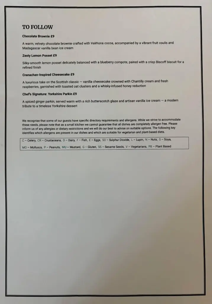 Menu_The Oystercatcher_Ardrishaig_image_4