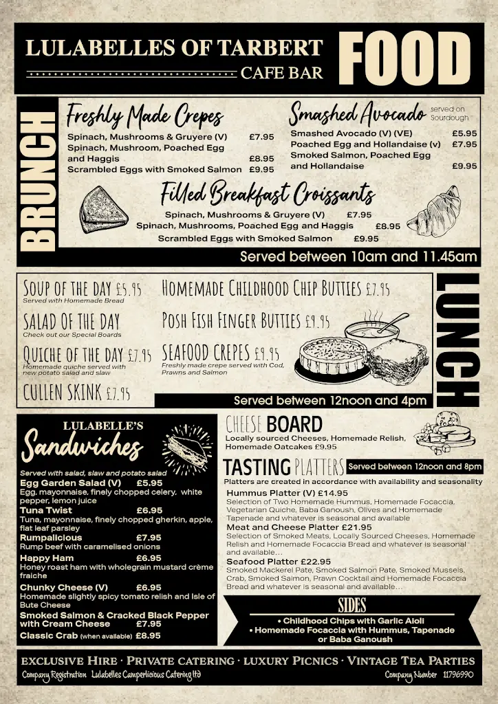 Menu_Lulabelles of Tarbert_Argyll and Bute_immagine_2