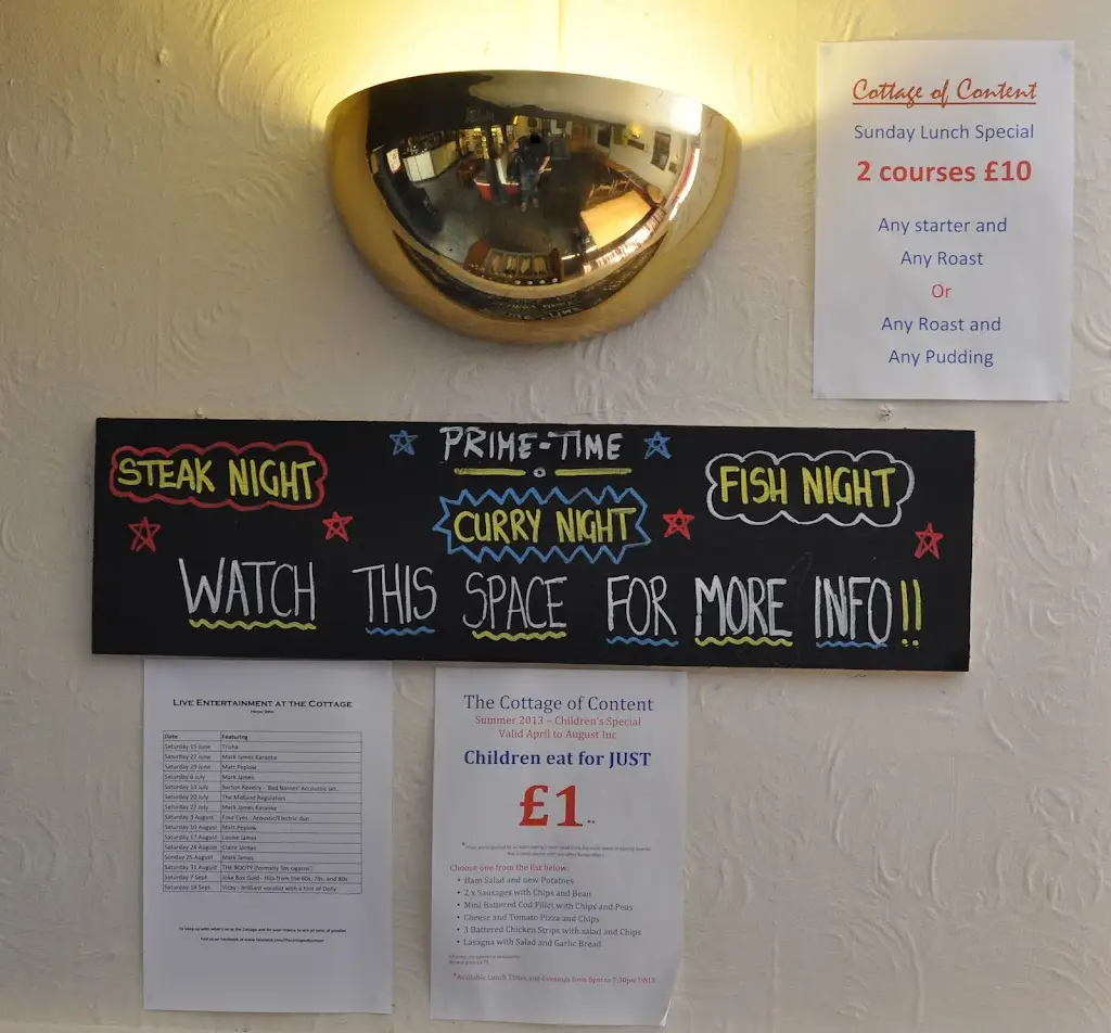 Menu_The Cottage of Content_Bidford-on-Avon_image_2