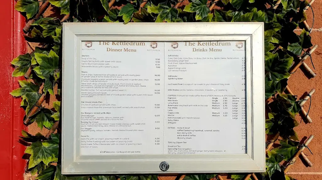Menu_The Kettledrum_Argyll and Bute_image_1