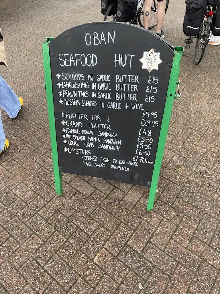 Menu_Oban Seafood Hut.. (Green Shack)_Argyll and Bute_image_1