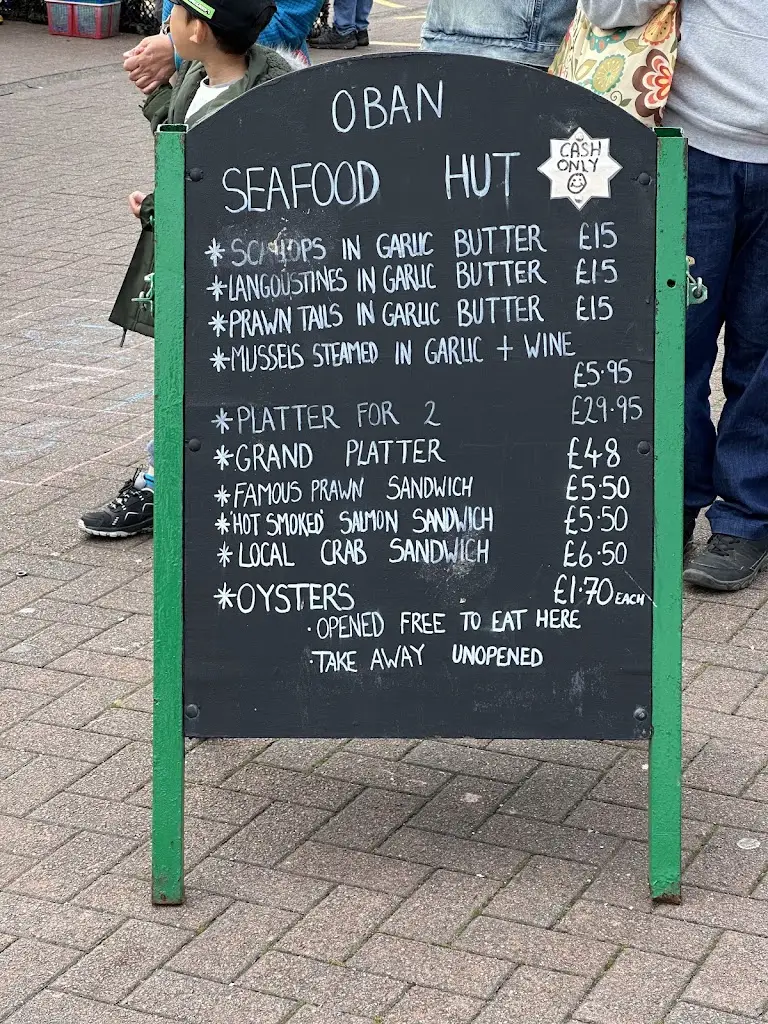 Menu_Oban Seafood Hut.. (Green Shack)_Argyll and Bute_image_2