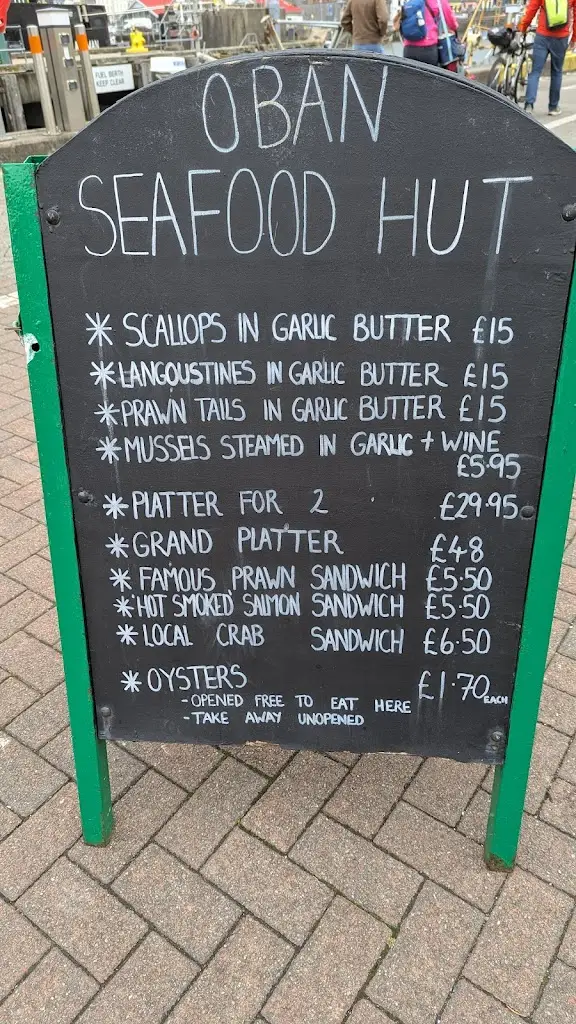 Menu_Oban Seafood Hut.. (Green Shack)_Argyll and Bute_image_3