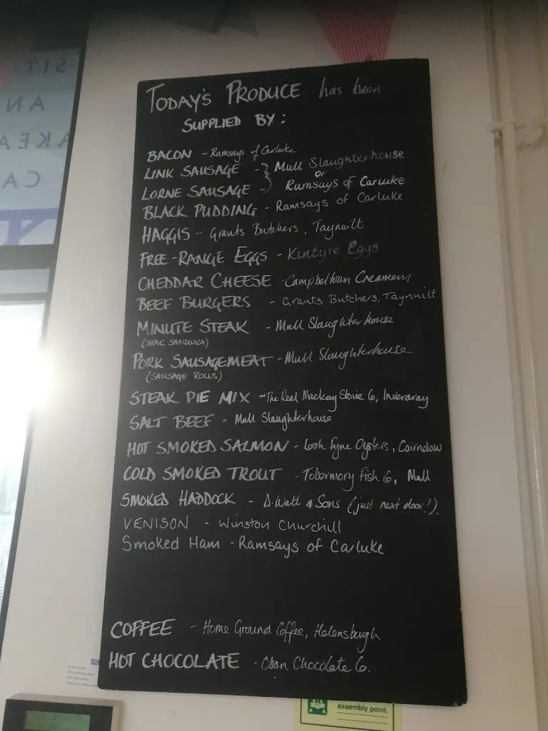 Menu_Food From Argyll at the Pier_Argyll and Bute_image_3