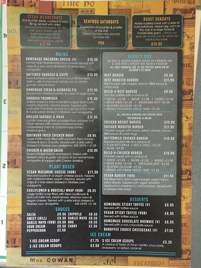 Menu_Markie Dans_Argyll and Bute_immagine_2