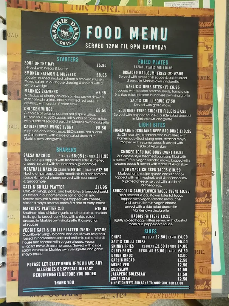 Menu_Markie Dans_Argyll and Bute_immagine_4