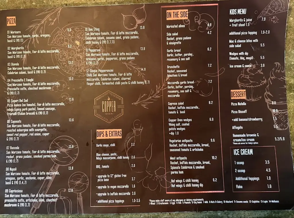 Menu_Copper Oven_Arbroath_image_1