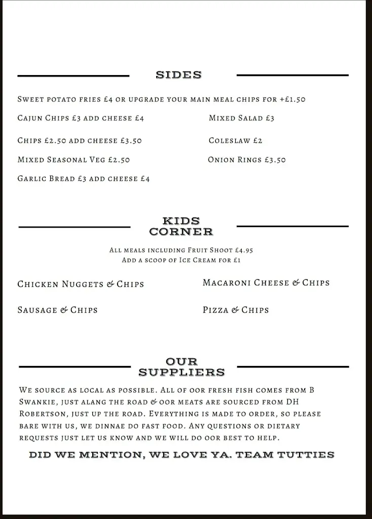 Menu_Tutties Neuk Inn_Arbroath_image_1